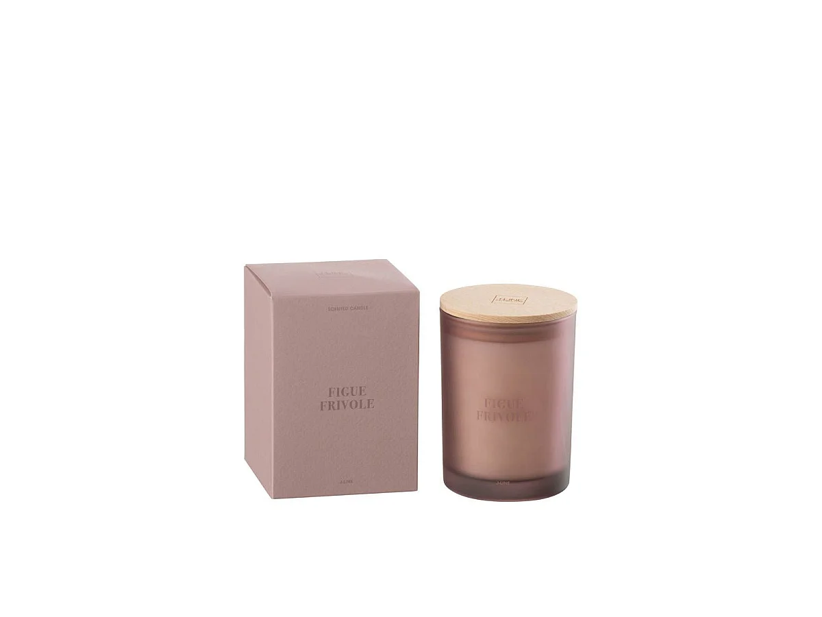 Bougie Parfumée "Accords Essentiels" 12cm Figue Frivole