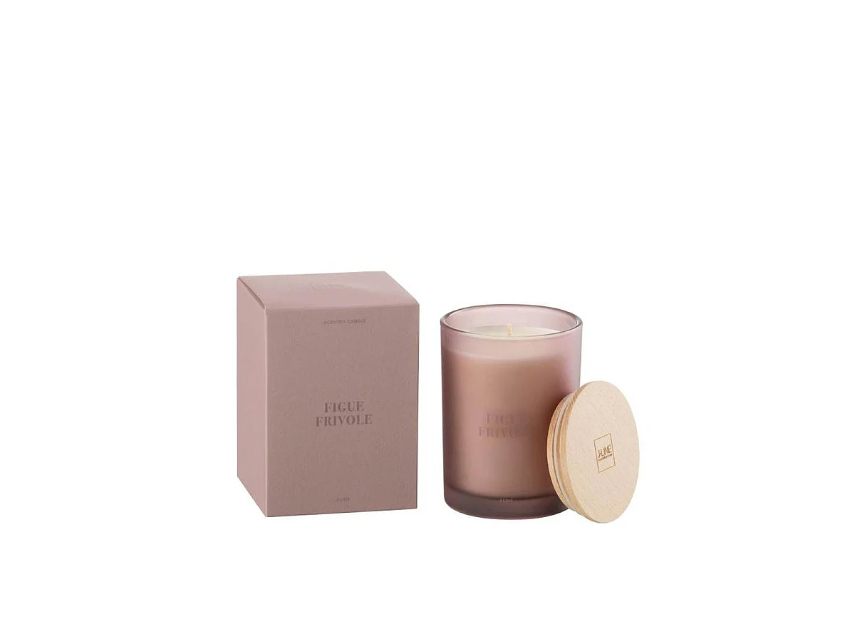 Bougie Parfumée "Accords Essentiels" 12cm Figue Frivole