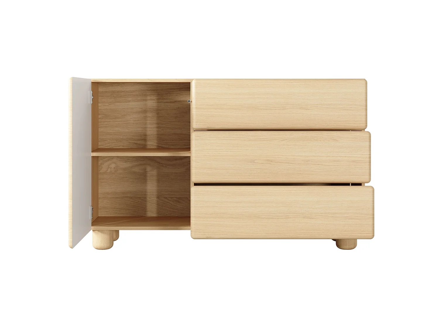 Dressoir, eiken, 130 cm – Lomo