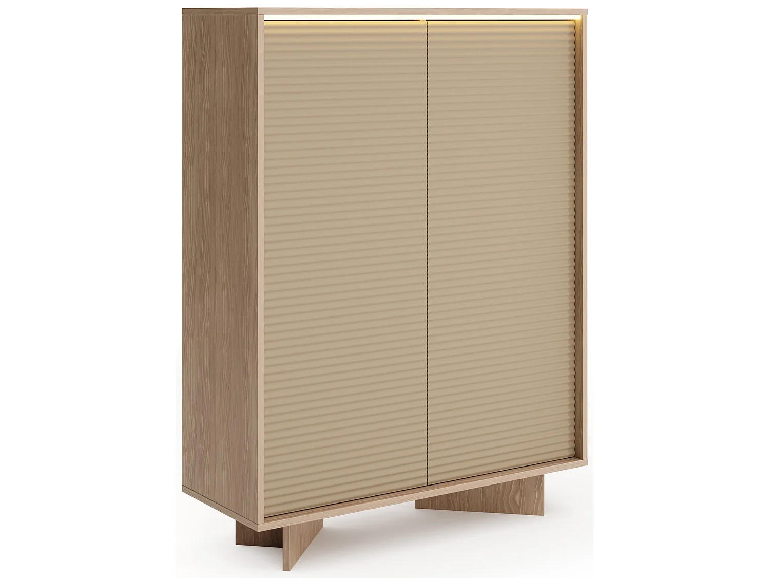 Commode - 103 cm - Chêne - Semi