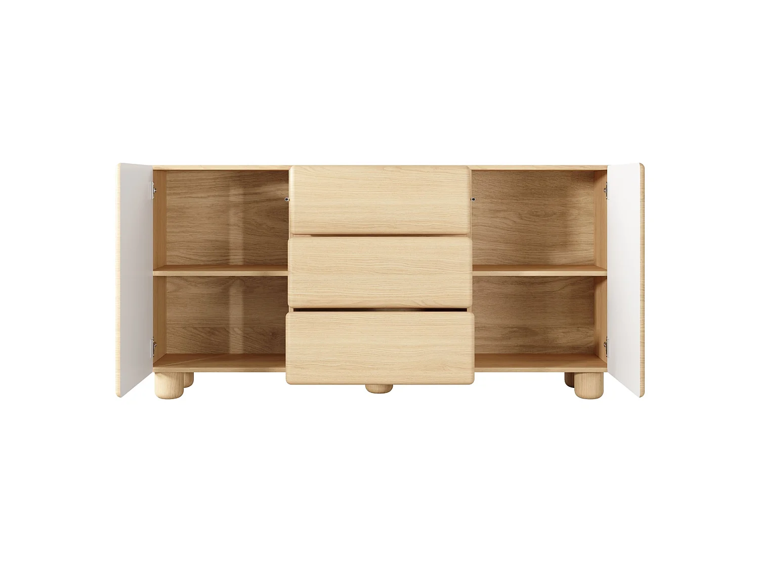 Commode - 160 cm - Chêne - Lomo