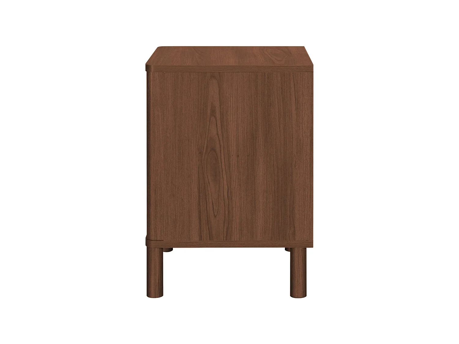 Aparador vintage de madera y rejilla decorativa con 4 puertas, 160cm