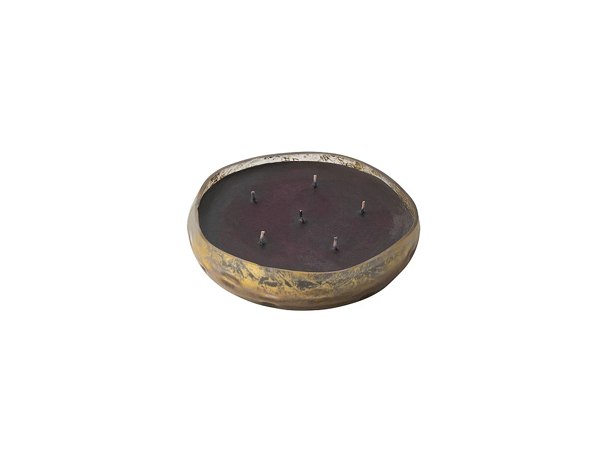 Bougie Parfumée Ronde "M-Chic" 19cm Oud & Amber