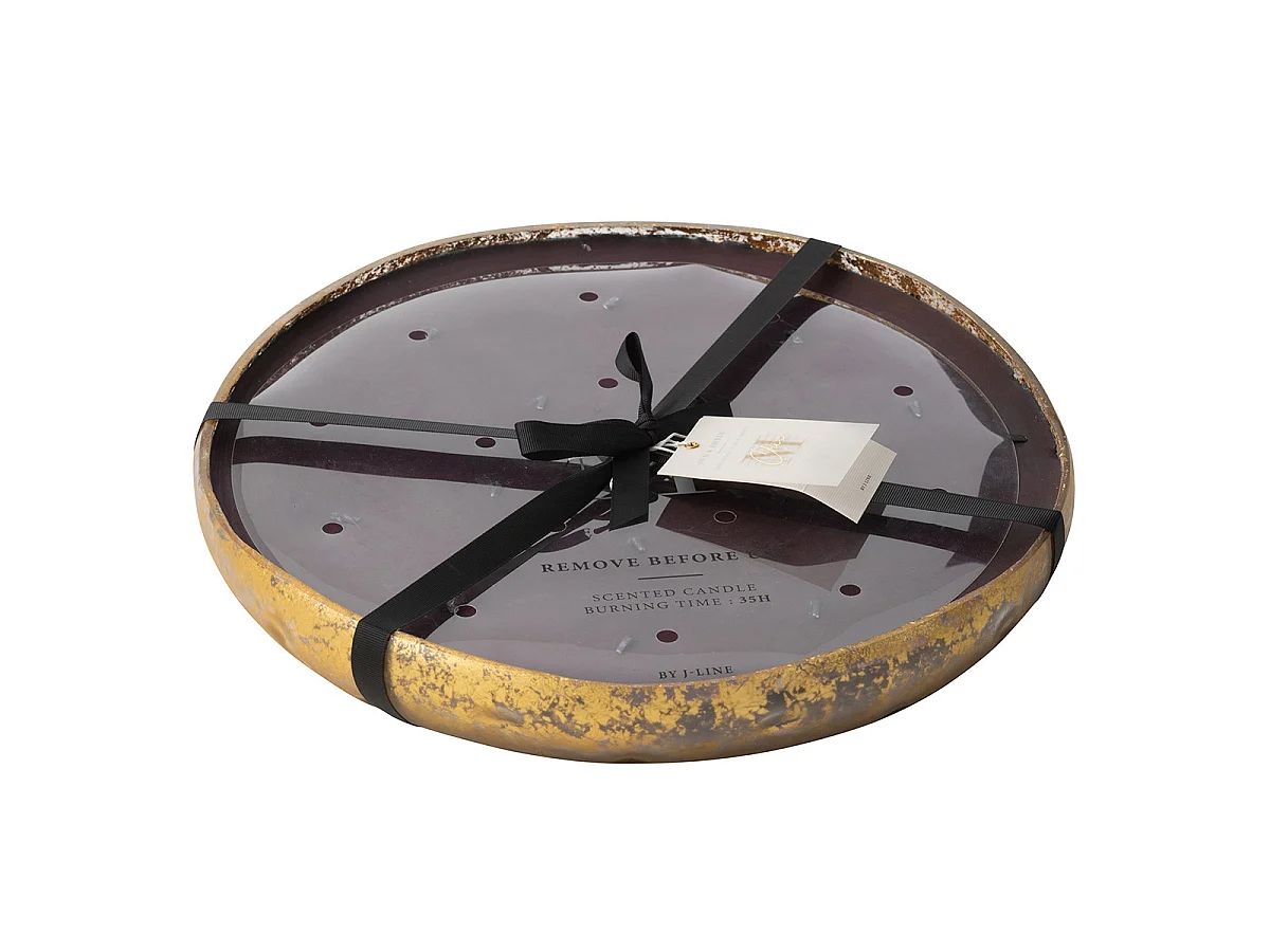 Bougie Parfumée Ronde "M-Chic" 37cm Oud & Amber