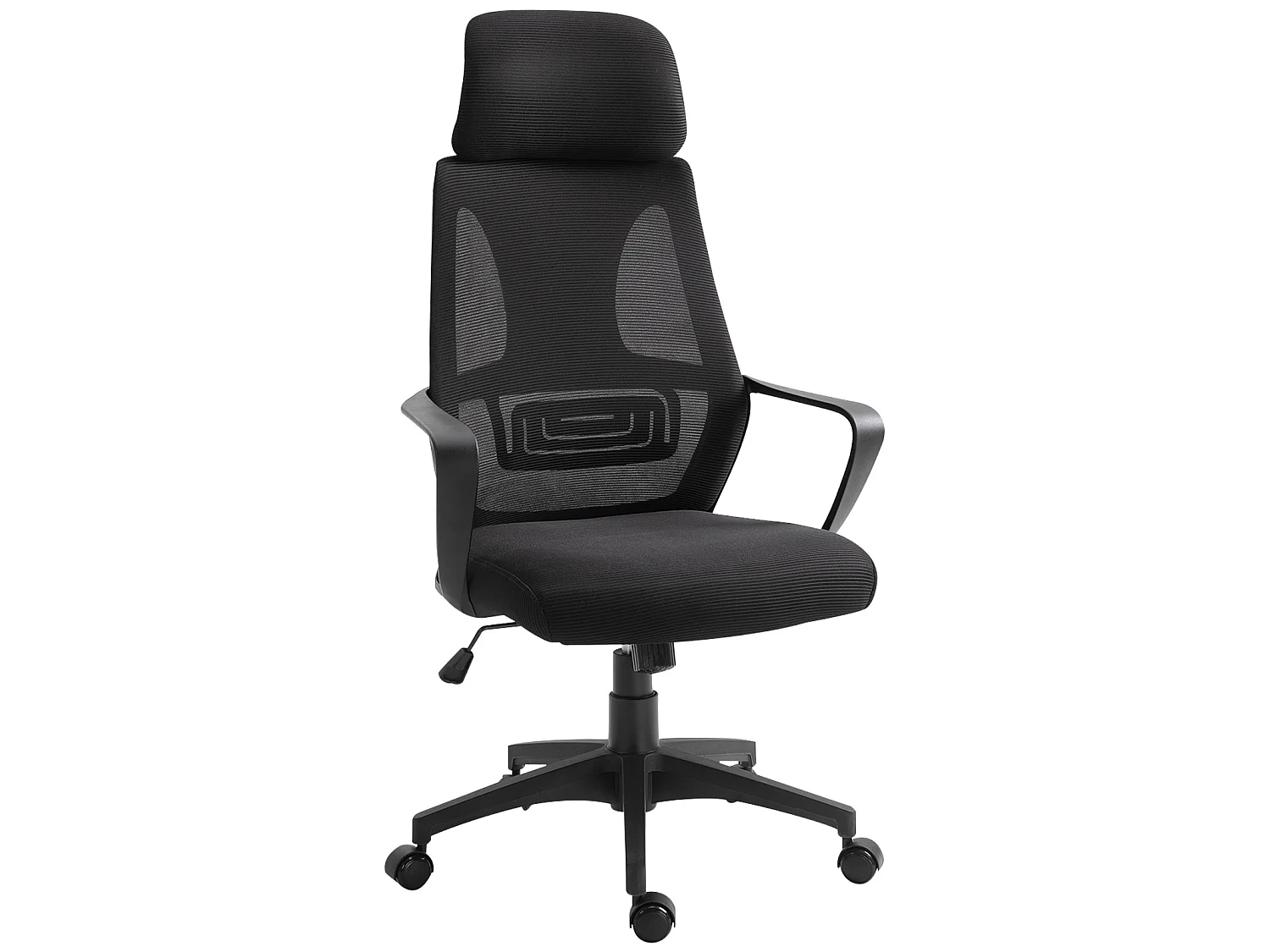 Chaise de bureau ergonomique soutien lombaire tétière réglable