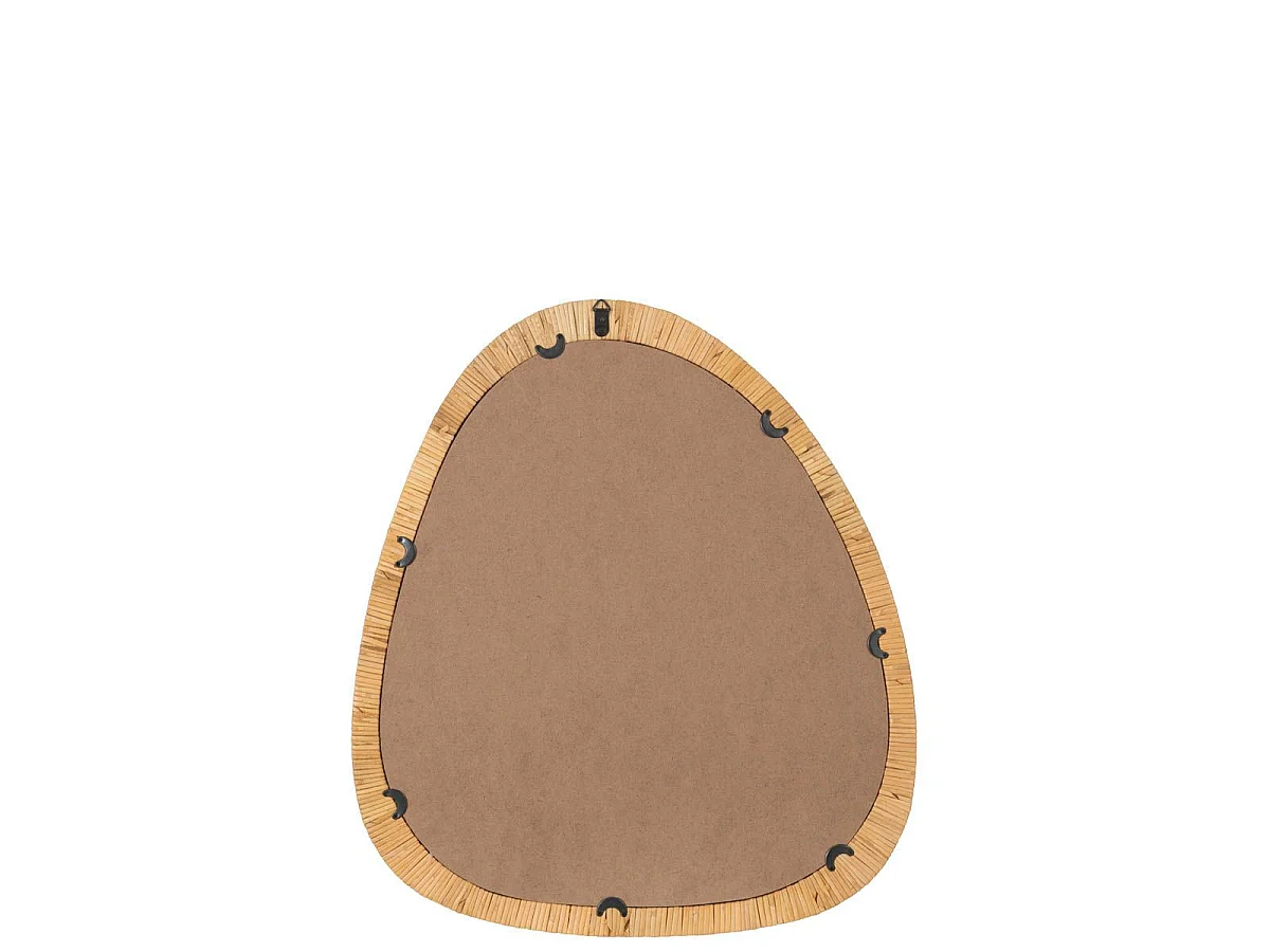 Miroir Mural Design "Dusty" 66cm Naturel