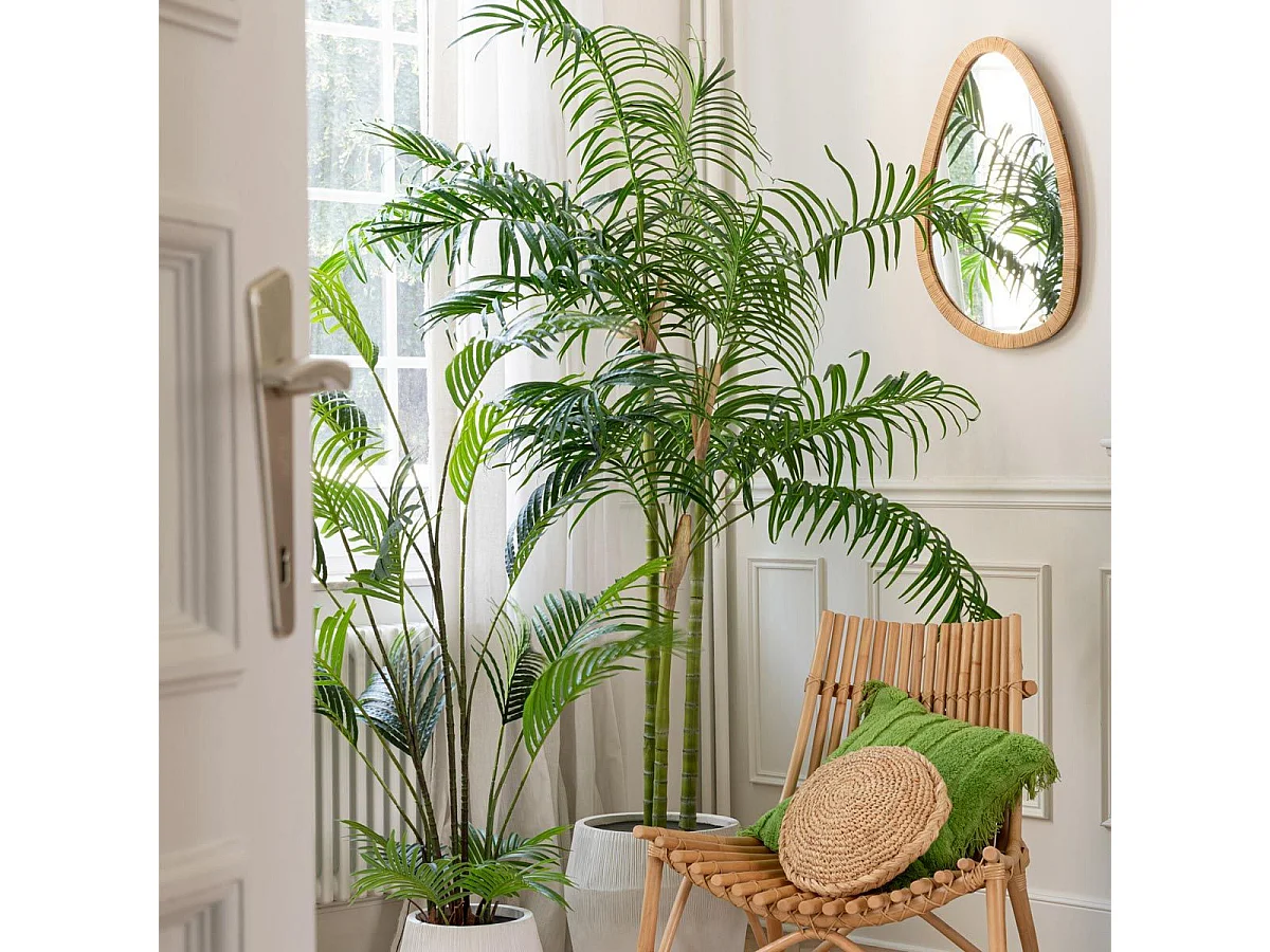 Miroir Mural Design "Dusty" 70cm Naturel