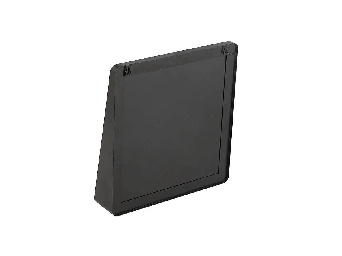 Miroir Mural en Métal "Alejandro" 41cm Noir