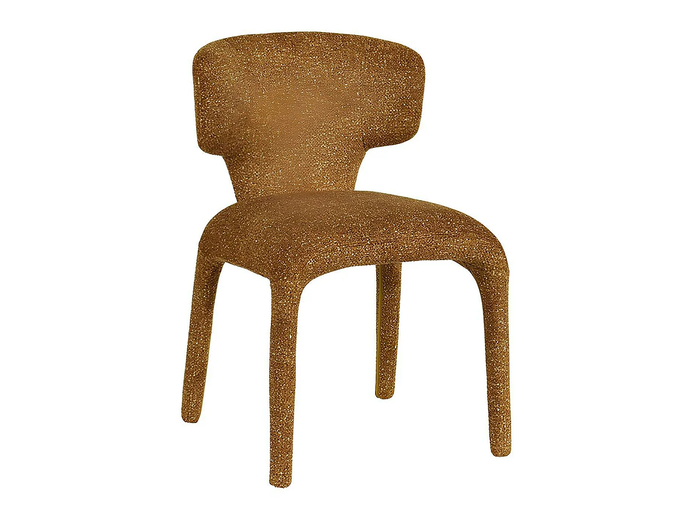 Chaise de salle à manger design moutarde (lot de 2) TULSA