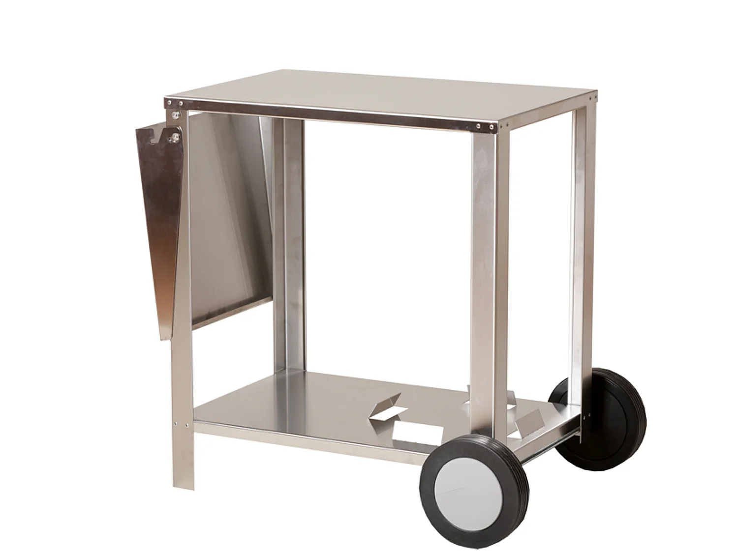 Desserte inox pour plancha 1 et 2 feux - Plancha Tonio