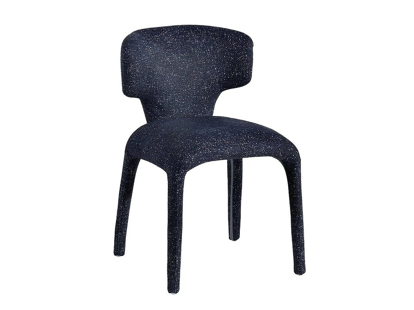 Chaise de salle à manger design bleue (lot de 2) TULSA