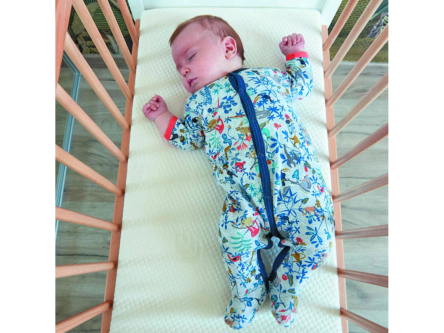 Matelas berceau bébé déhoussable FRESH 50x83 cm