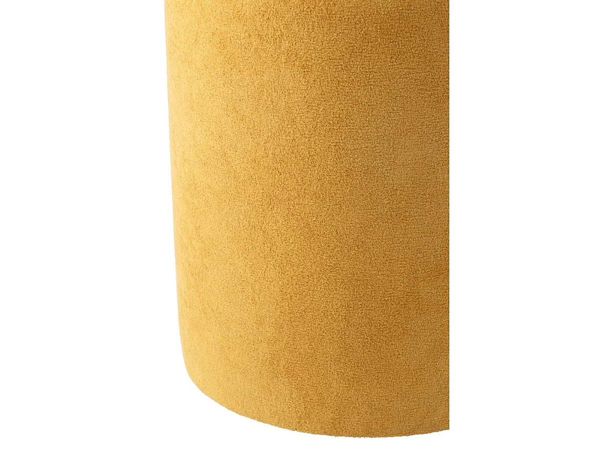 Pouf Cylindrique "Moon" 41cm Jaune