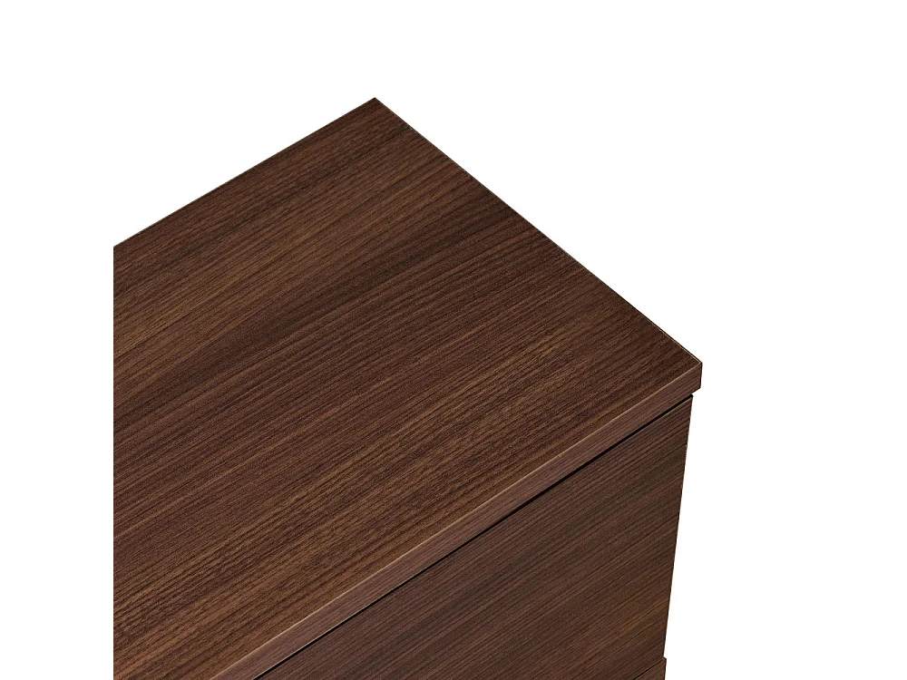 Yara - Meuble tv suspendu 2 portes en bois L160cm - Bois foncé