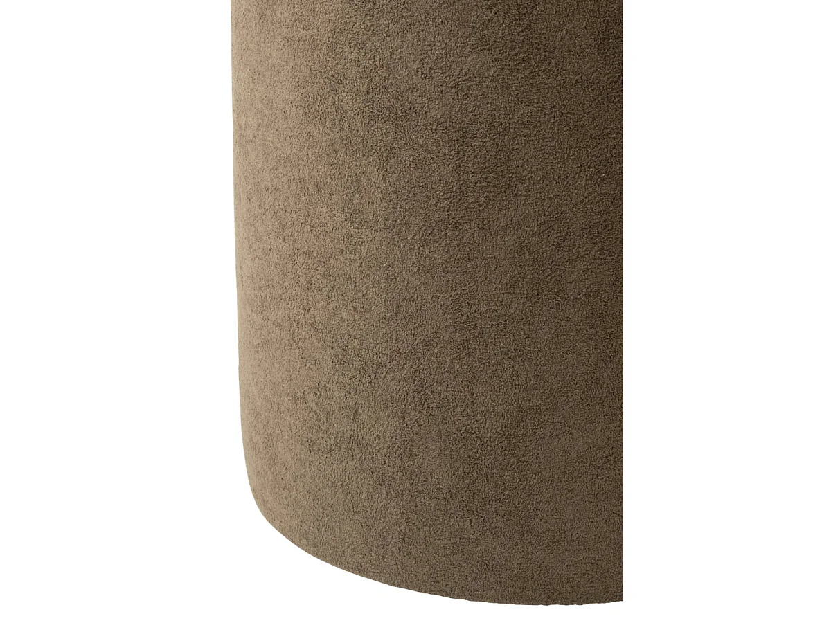 Pouf Cylindrique "Moon" 41cm Marron