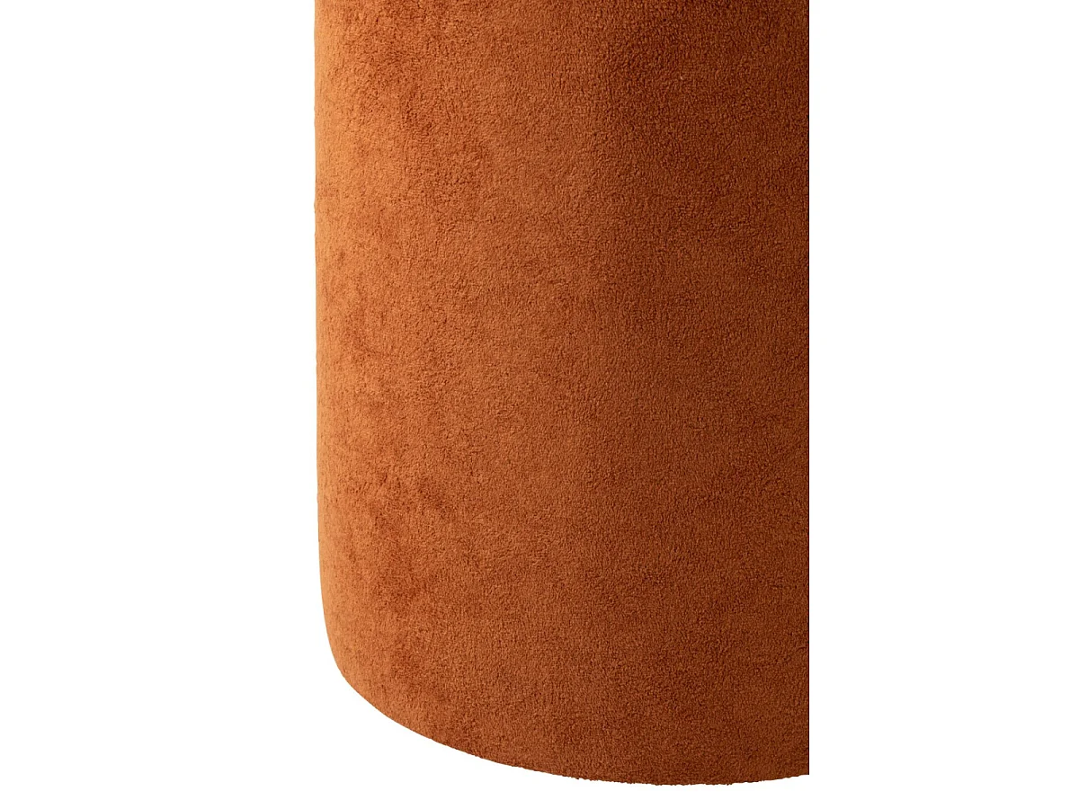 Pouf Cylindrique "Moon" 41cm Orange