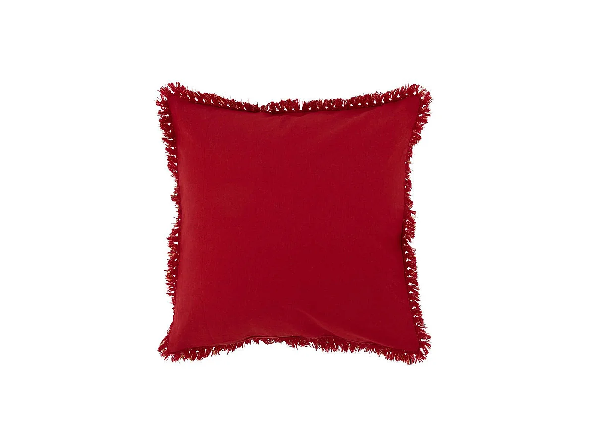 Coussin Déco Amour "Ellis" 45x45cm Rouge