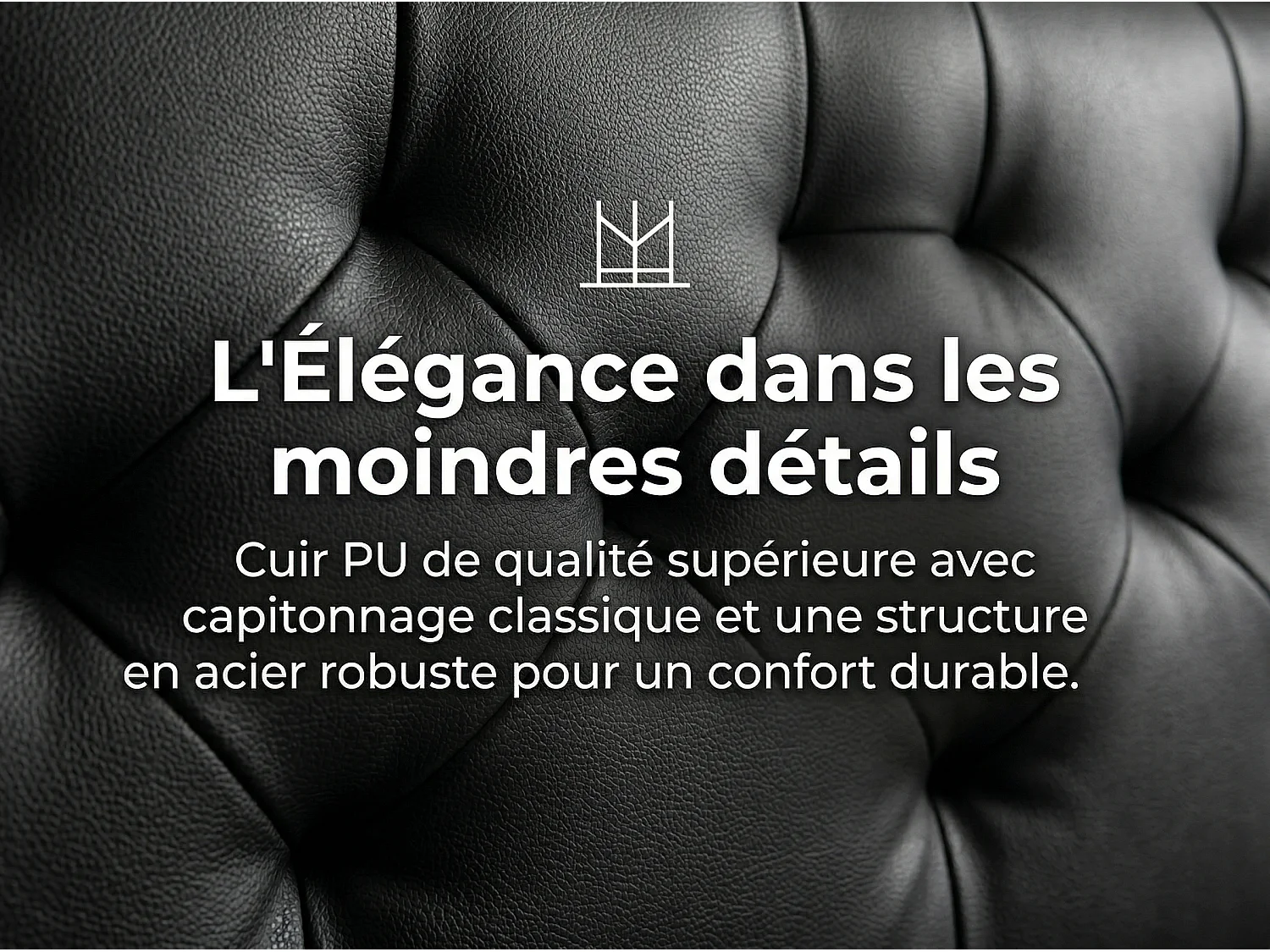 Lit coffre 160x200 cm avec tête de lit capitonnée, rangement spacieux, éclairage LED, ports USB, sommier inclus,  Noir