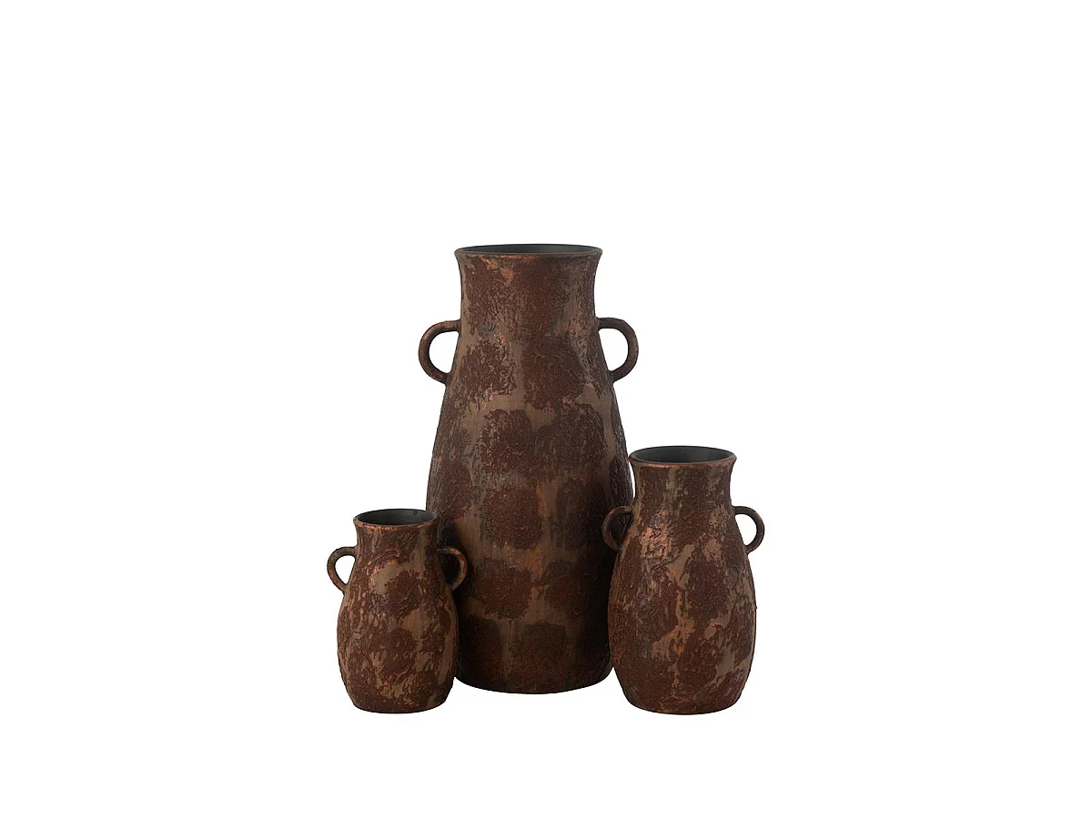 Vase en Terre Cuite "Amphore" 70cm Marron