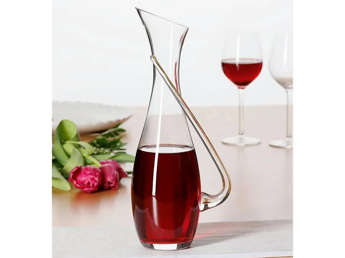 Carafe à Vin en Verre "Margot" 1,1L Transparent