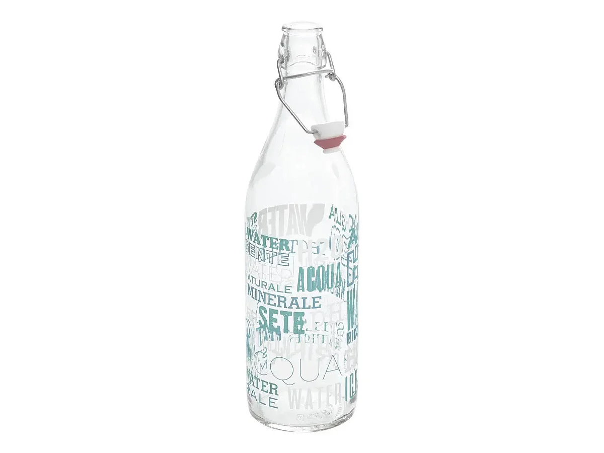 Bouteille Limonade "Aqua" 1L Bleu