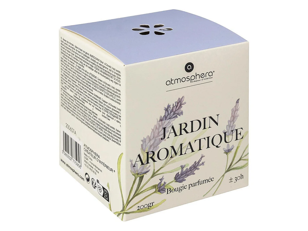 Bougie Parfumée "Oudy" 200g Jardin Aromatique