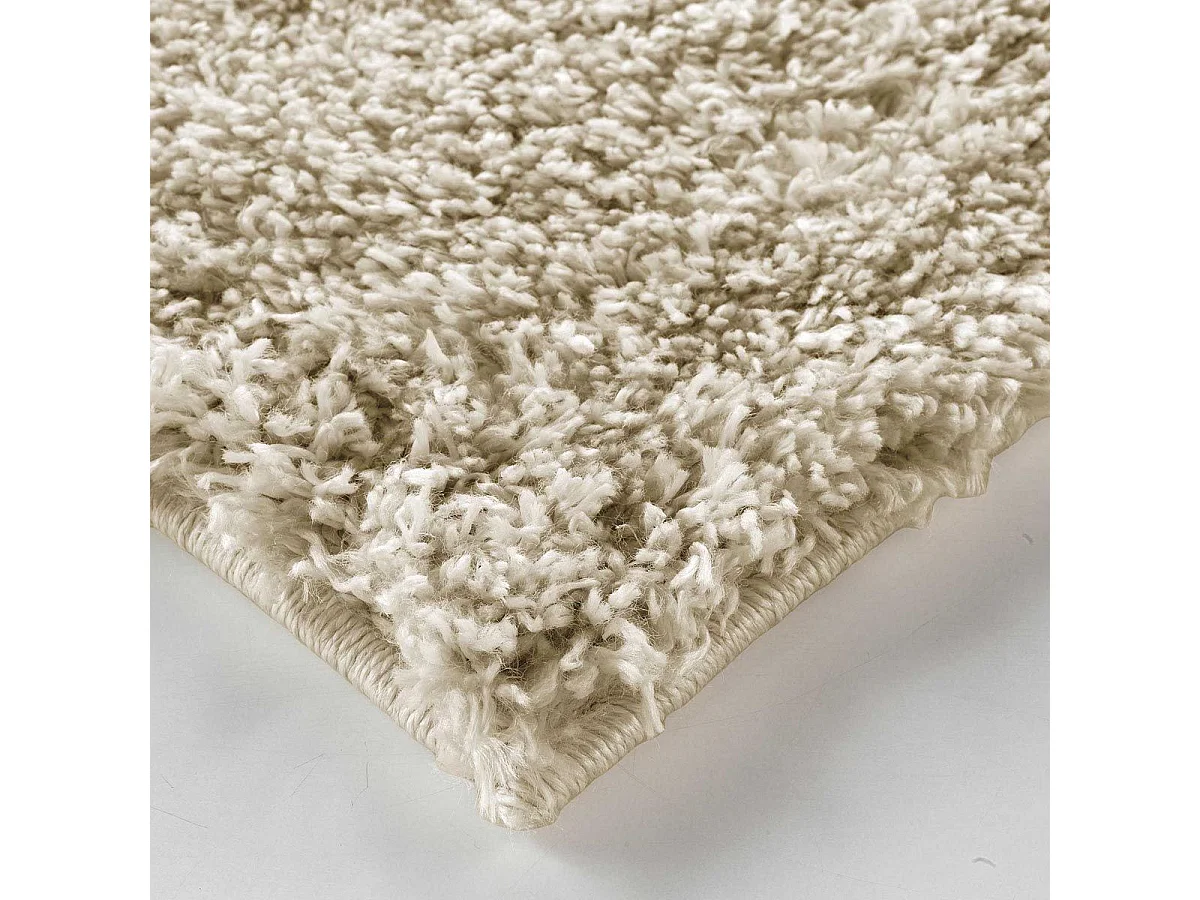 Tapis Shaggy Uni "Tango" 120x170cm Taupe