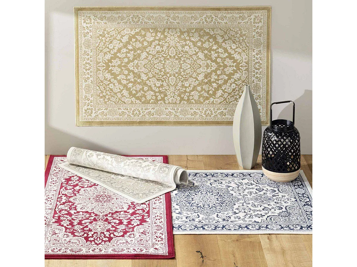 Tapis Déco "Cherine" 68x110cm Naturel