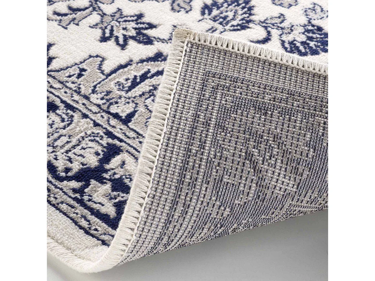 Tapis Déco "Cherine" 68x110cm Bleu