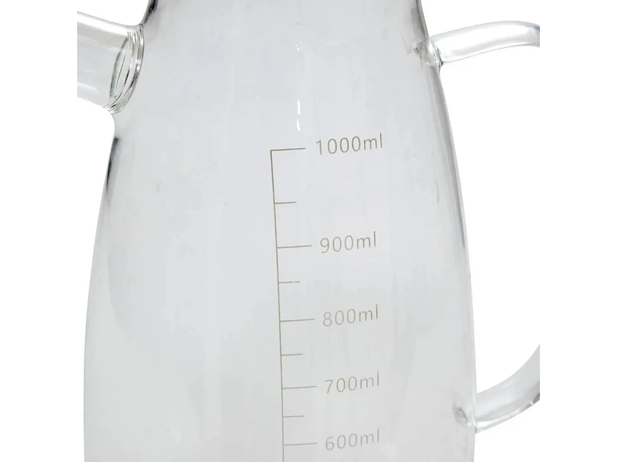 Pichet Gradué en Verre "Cozy" 1L Transparent