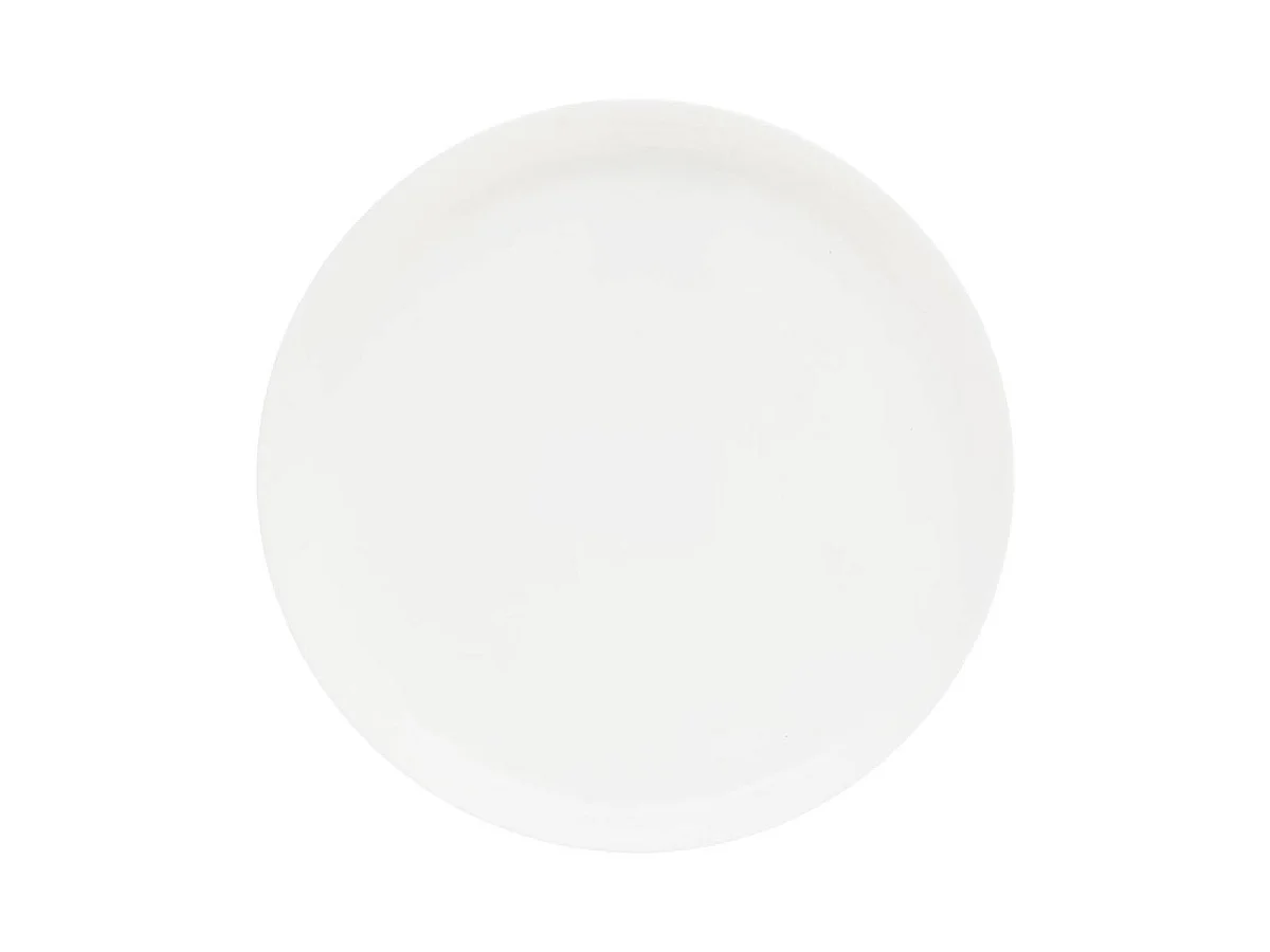 Lot 6 Assiettes à Dessert "Mathilde" 20cm Blanc