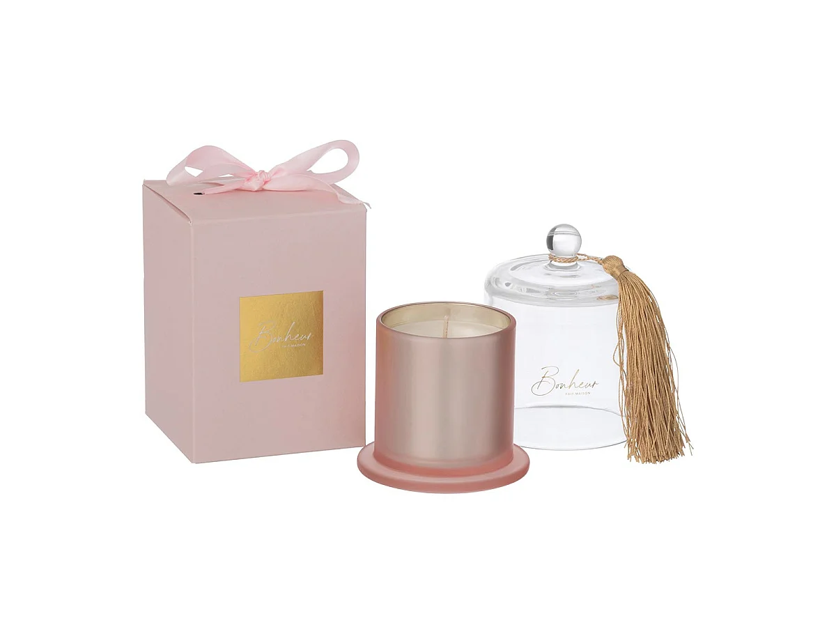 Bougie Parfumée Cloche "Cloe" 13cm Sapphire Amber Tea