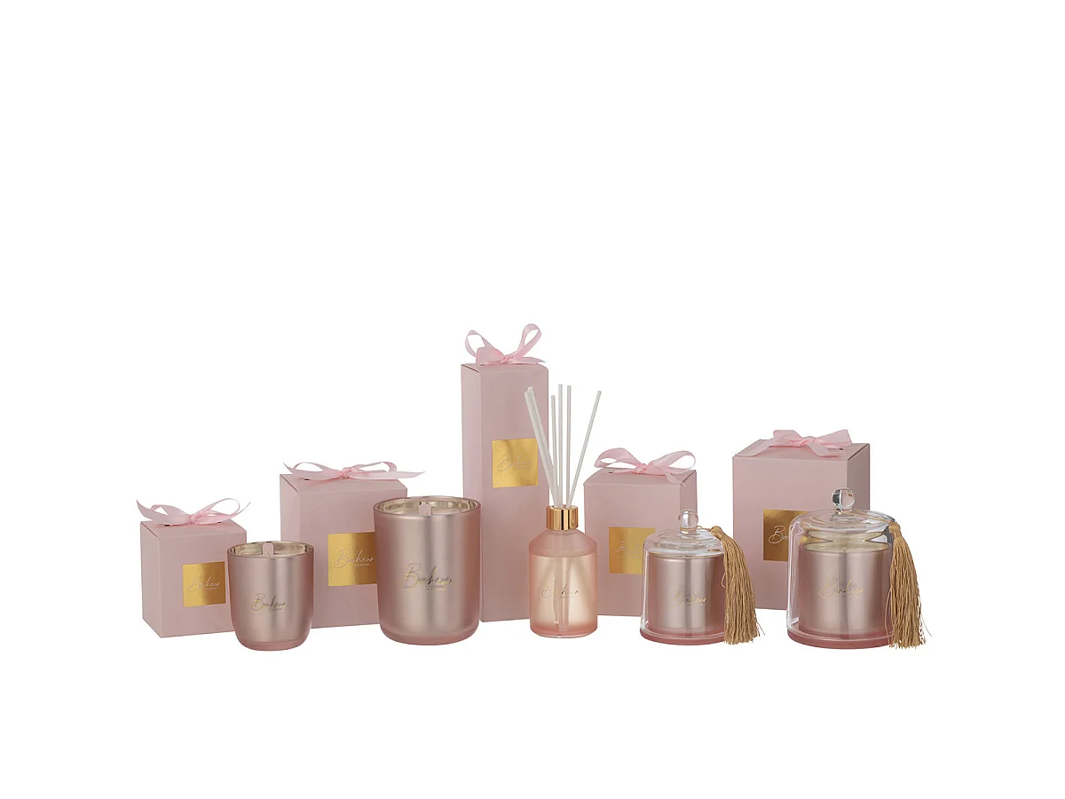 Bougie Parfumée Cloche "Cloe" 13cm Sapphire Amber Tea