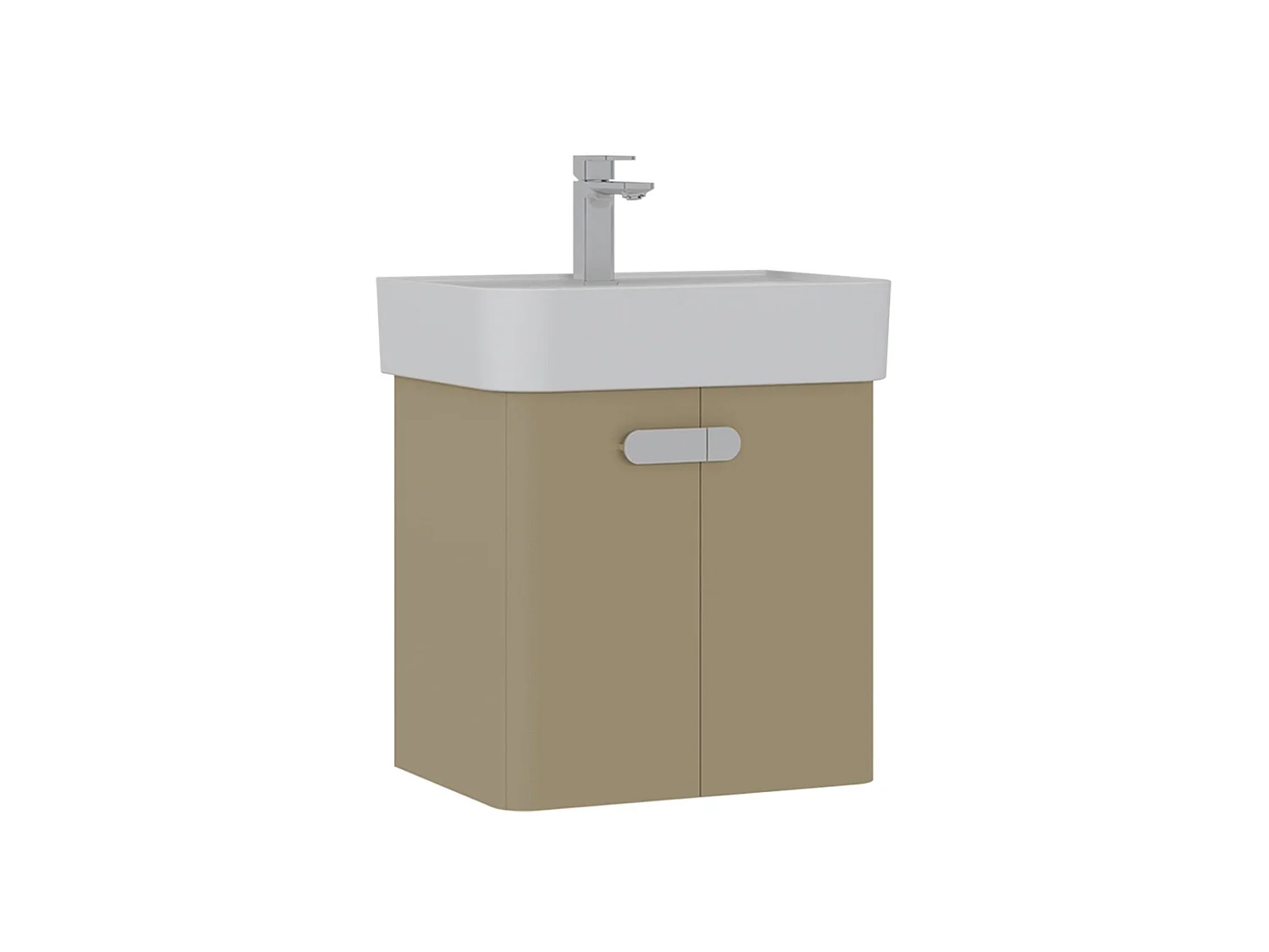 Meuble Vasque "Orbit 55" - 55 x 38 x 62 cm - Mink