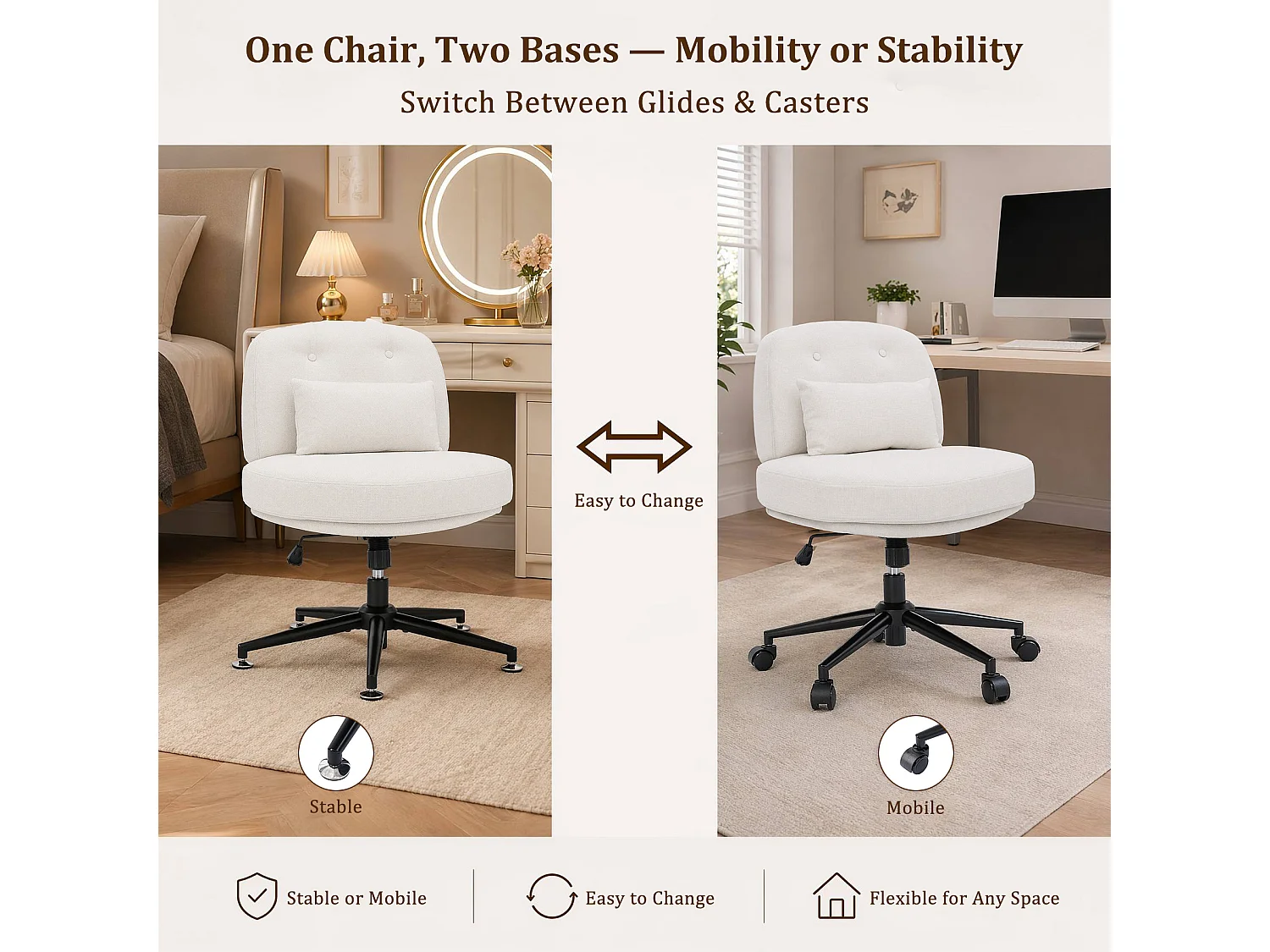 HomeMiYN Relaxfauteuil, Hoge Rug Gestoffeerde Fauteuil voor Woonkamer, Comfortabele Lounge Stoel met Zachte Bekleding