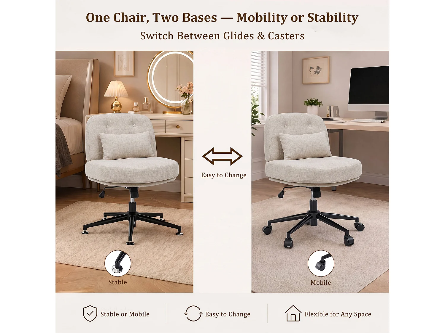 HomeMiYN Relaxfauteuil, Hoge Rug Gestoffeerde Fauteuil voor Woonkamer, Comfortabele Lounge Stoel met Zachte Bekleding