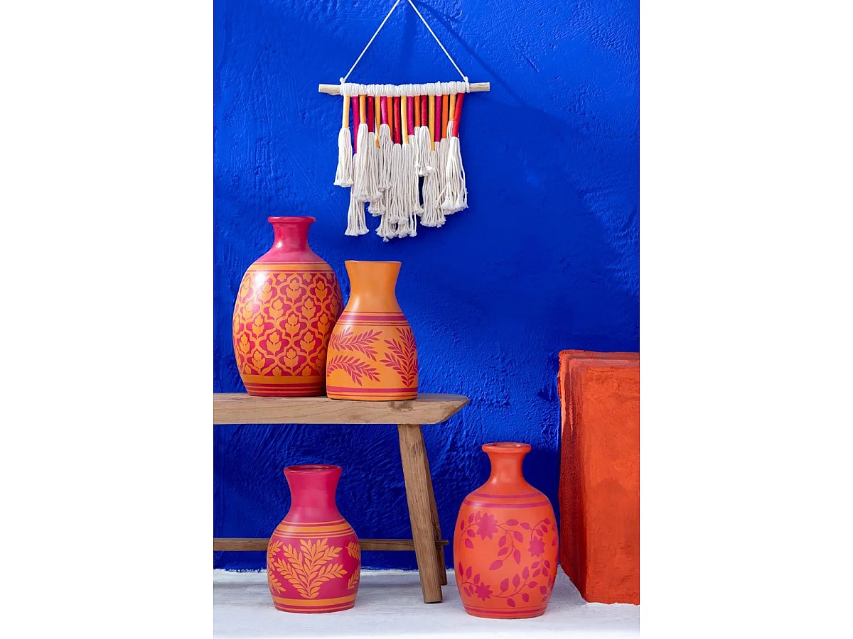 Suspension Murale Déco "Ateba" 40cm Multicolore