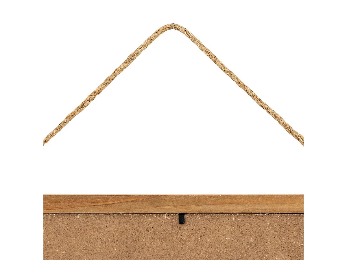 Pancarte Murale Déco "Yona" 38cm Naturel