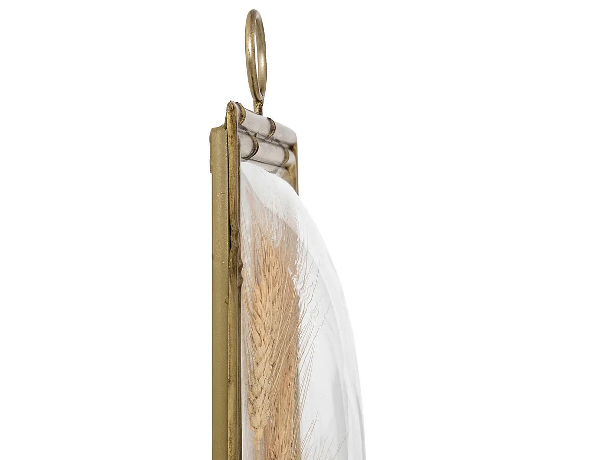 Déco Murale Bombée Blés "Jonas" 47cm Marron