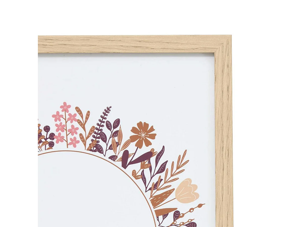 Coffret Cadre à Empreintes "Nomade" 22x31cm Multicolore