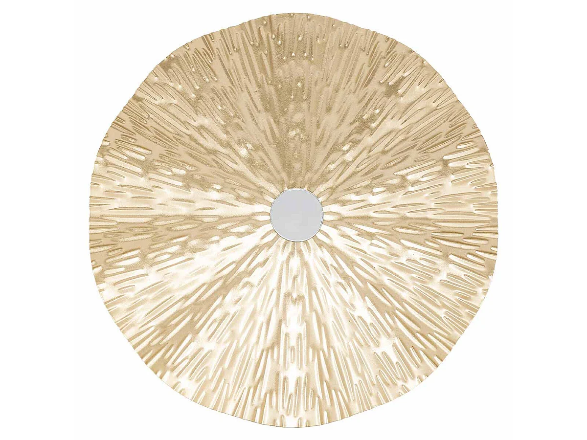 Lot de 3 Décorations Murales "Leslie" 33cm Or