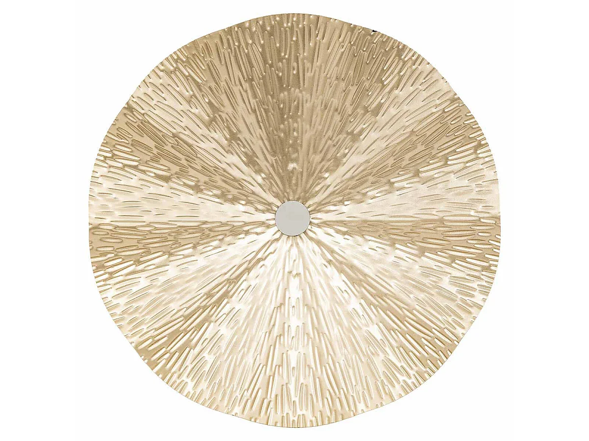 Lot de 3 Décorations Murales "Leslie" 33cm Or