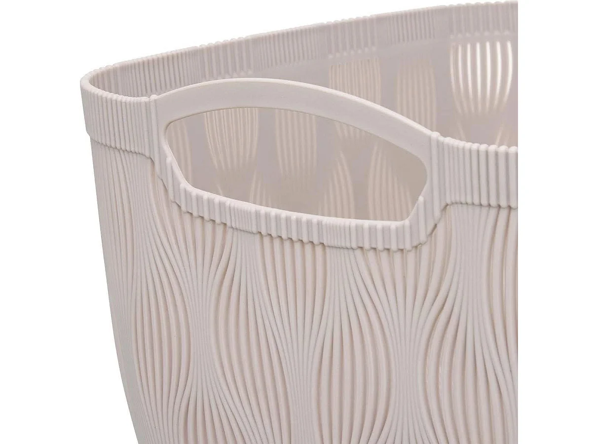 Panier de Rangement Design "Leaf" 3,2L Beige
