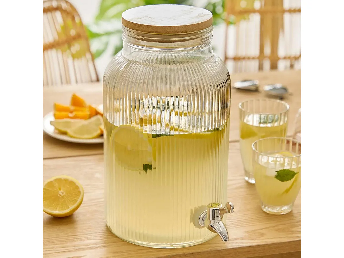 Distributeur de Boissons "Line" 6L Transparent