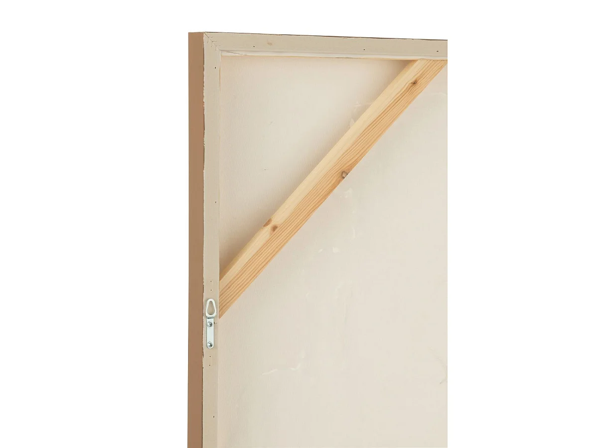 Tableau Déco "Vot" 93x123cm Marron