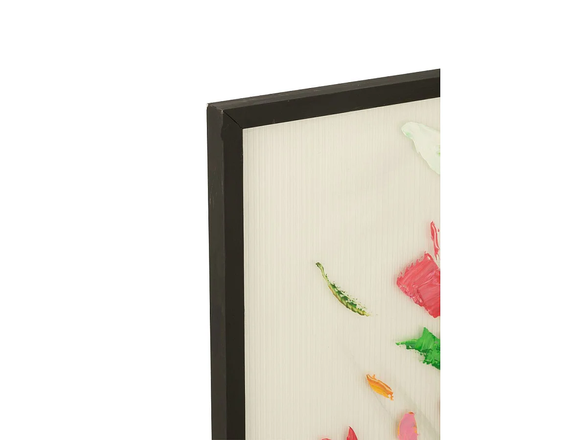 Tableau Déco "Wild Flower" 92x122cm Multicolore
