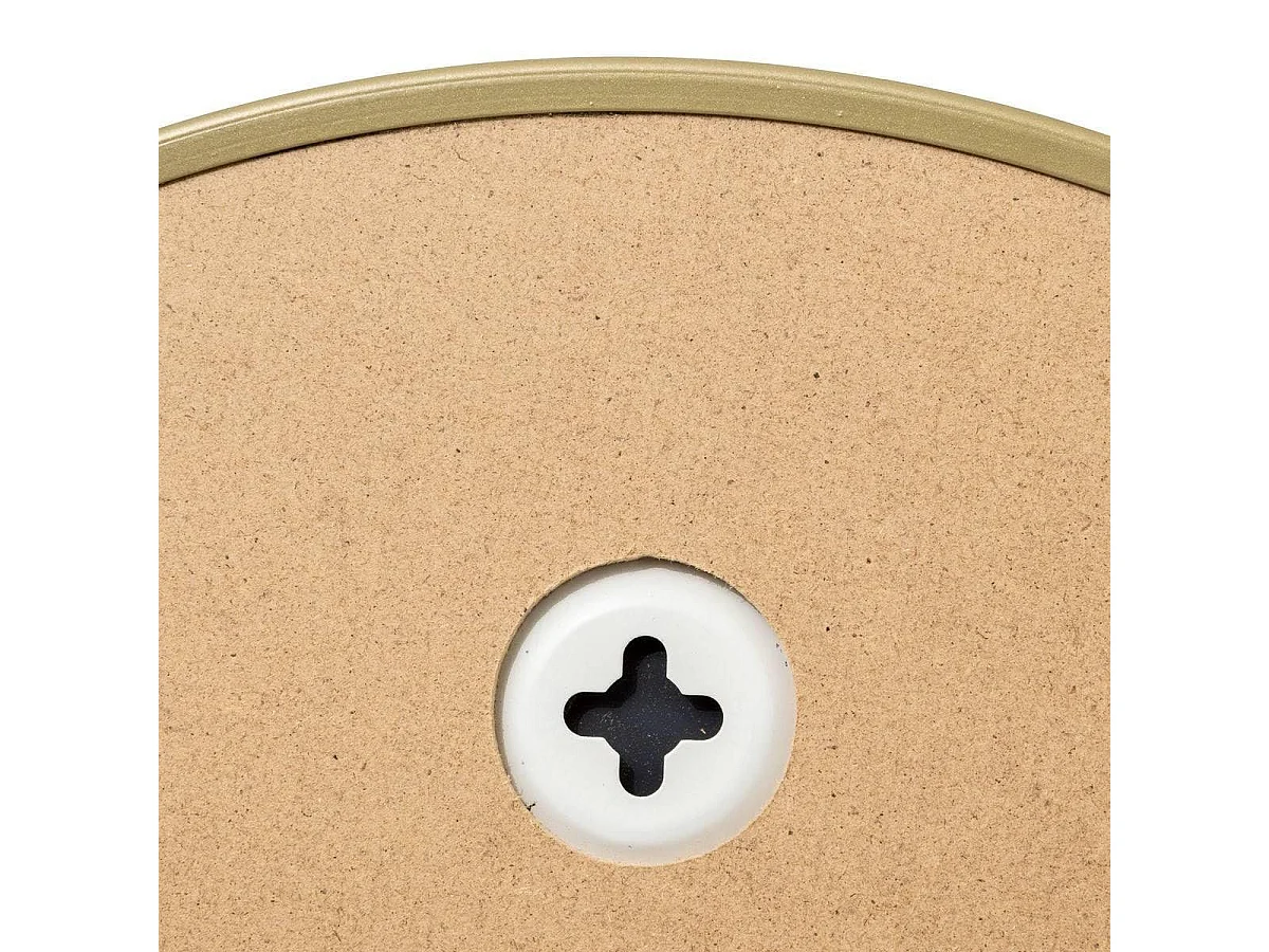 Miroir Mural Rond "Alice" 38cm Or