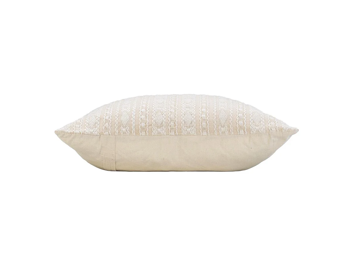 Coussin Déco Fantaisie "Ilies" 60x60cm Beige