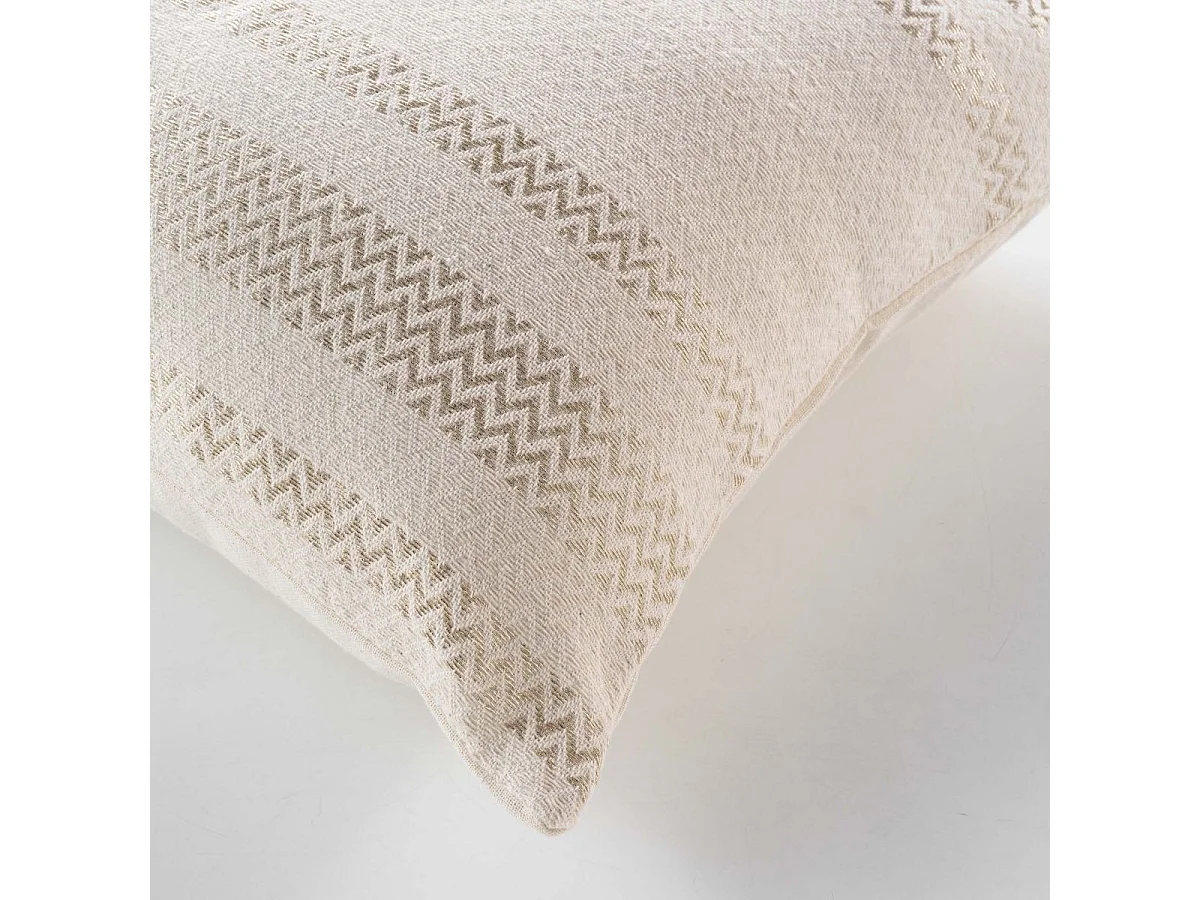 Coussin Déco "Doreline" 40x40cm Beige