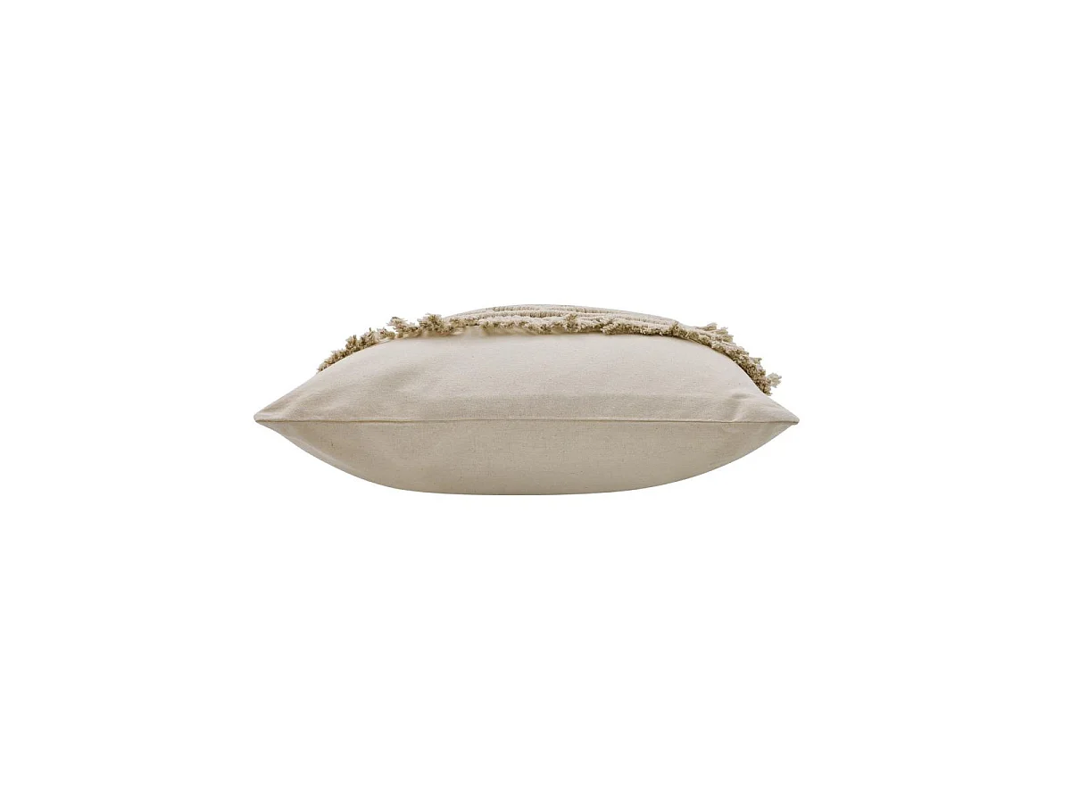 Coussin Déco Macramé "Samaya" 45x45cm Naturel